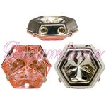 Acrylic Rhinestone in Sew On Setting